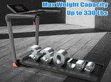 Treadmills for Home, 3.5HP Quiet Folding Treadmill with Heart Rate Sensor, Dual Cushion System, 92731526