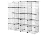 20-Cube Organizer Cube Storage Storage Shelves Wire Cube Storage Origami Shelves Metal Grid 30244313