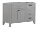 36" Bathroom Vanity without Sink, Cabinet Base Only, Bathroom Cabinet with Drawers, Solid Frame and WF296707AAE