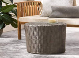 KINGSTOWN RD BARREL SIDE TABLE 52644.00GEY