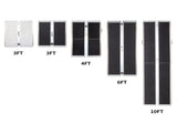 10ft Portable Wheelchair Non-Slip Aluminum Folding Handicap Home Steps Scooter Door Threshold 34393789