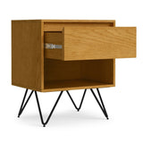 Hunter 20 inch Wide Nightstand in Oak Veneer B136P364303