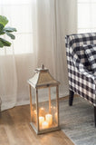 Wooden Candle Lantern Decorative, Hurricane Lantern Holder Decor for Indoor Outdoor, Home Garden W2078131625