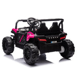 ZUN 24V Kids Ride On UTV,Electric Toy For Kids w/Parents Remote Control,Four Wheel suspension,Low W1396P163685