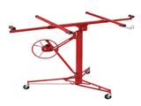 16FT Drywall Lifter Panel Hoist Dry Wall Rolling Caster Lifter Construction Tool 150LB Heavy Duty 15476802