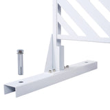 Outdoor & Indoor Privacy Metal Privacy 76" H48" W, Freestanding Decorative Privacy W465P193247