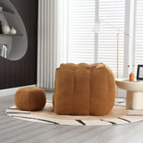 Soft Bean Bag Chair with High Resilient Foamfor living room and bedroom,Comfortable Square W1996P181971