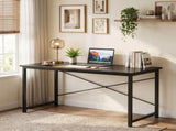 55 Inch Computer Desk Home Office Writing Study Desk Gaming TableBlack 93816902
