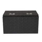 30 "Aluminum Five Pattern Toolbox Double Lock Black 25060556