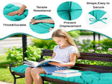 Outdoor Bench Cushion, 60 20 4 Inch, Tufted Waterproof Swing Cushion with Ties, for Patio Bench 56219919