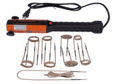 1200W 110V Magnetic Induction Heater Kit w/10 Coils for Rusty Screw Bolts Nuts Removing with Case 16544332
