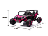 24V Two-Seater Kids Ride On UTV W/Parents Remote Control,Four-Wheel Suspension,Slow Start,Large W1578P184801