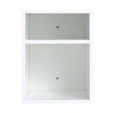 12 Inch Small Wall Mounted Storage Shelves, Suitable For Small Bathroom, Glossy White W999P179595
