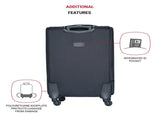 (2024) Two-piece suitcase suitcase set Oxford trolley case without password lock universal wheel W2710P242574