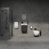 16 "Bathroom Vanity Sink Combo for Space, Modern Bathroom Vanity with Ceramic Sink, W1972P190340