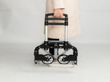 Black Folding Hand Truck with Telescopic Handle 04879779