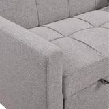 83" Oversized Upholstered Sofa Bed W/Pull Out Couch Bed & Adjustable Backrest,3 Seaters Sofa & Couch W1417131916