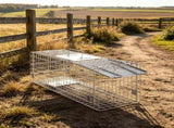 24" x 8" x 8" Animal Cage Trap, Folding Design with Handle, for Rabbits, Stray Cats, Squirrels & 61832848