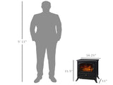 Electric Fireplace Heater LED Flame Fireplace Stove 20133471