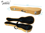 26" Top Grade Tenor Leather Ukulele Case Yellow 23486457