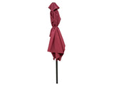 6 x 9ft Patio Umbrella Outdoor Waterproof Umbrella with Crank and Push Button Tilt without flap for 31191608