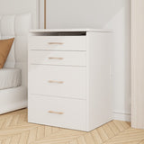 23.6'' Wide Makeup Vanity Table with Flip Top Lighted,Storage Makeup Stool,3 in 1 Vanity Desk with W2887P284271