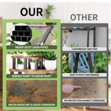 Plant Stand indoor 9-Tiered , 63.6" Tall Plant Stand with 5 Grow Lights, Adjustable Lighting Modes W2887P288504