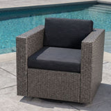PUERTA MP1 Swivel Patio Chair with Cushions N757P252761G