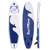 ZUN Inflatable Stand Up Paddle Board 11'x34"x6" With Accessories W1440P192243