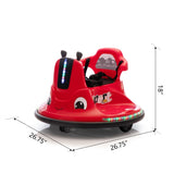 ZUN 12V Snail-Shaped Kids Electric Bumper Car with Remote Control, Ride On Car with LED Lights, Music, W2181P160381