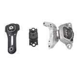 Engine Motor & Auto Trans Mount Set 3PCS Fit for 2017-2022 Nissan Kicks 2020-2021 Nissan Versa 1.6L 81053139