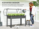 Garden Bed with Mini Greenhouse 19681064