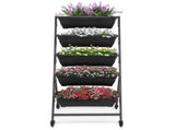 5 Tiers Vertical Garden, Vertical Garden Planter Indoor and Outdoor, Vertical Elevated Garden 89379680