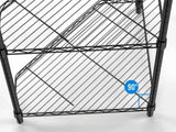 6 Tier Shelf Wire Shelf Rack Pentagonal Shelves Adjustable Metal Heavy Duty Free Standing W155083050