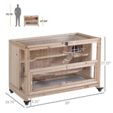 Wooden Hamster Cage 19101605