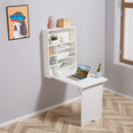 ZUN Wall Mount Desk Cabinet-White （Prohibited by WalMart） 03518524
