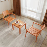 2-Piece PP Single-Seater Chairs Coffee Table Set Indoor/Outdoor Multi-Purpose Furniture for W3450P323335