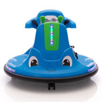 ZUN 12V Snail-Shaped Kids Electric Bumper Car with Remote Control, Ride On Car with LED Lights, Music, W2181P160634