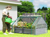 Garden Bed with Mini Greenhouse 82545750