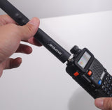 BAOFENG BF-152A Ham Radio Upgraded Antenna VHF/UHF 18.89-inch,High Gain Foldable Soft Antenna for 47503171
