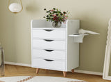 4 -Layer Salon Storage Cabinet,Beauty Barber Salon Styling Organizer Equipment,Hair Stylist W331P248070