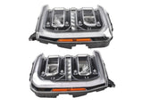 2Pcs Left & Right LED Headlight Set Fit for 2023-2026 Ford F-250 F-350 Super Duty FO2502432/3432 33157496
