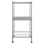 ZUN 3-Tier Steel Wire Shelving Tower 10508574