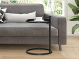 Portable Metal Round C-Table & End Table 12"D x 23.5"H 24089642