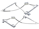 Front Left Right Window Regulator for Mercedes-Benz G500 G55 G63 AMG SUV 2002-2017 Silver 2Pcs 84000174