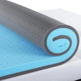 Queen Mattress Topper, 3 Inch Gel Infused Memory Foam Mattress Topper, Cooling Mattress Pad for B2716P318438