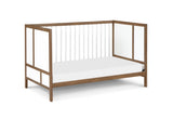 Pixie Finn 3-in-1 Crib in Walnut/White B022P204873