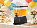 3-Gallon Beverage Dispenser with Stand & Spigot, Plastic Drink Dispenser for Iced Tea, Lemonade, 19559680