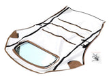 Convertible Soft Top w/ Heated Glass Window Tan for VW Beetle 2003-2010 2.5L l5 VWNB TAN-STF 47208069