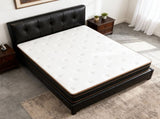 12 Inch Full Mattress, Innerspring Mattress with Black Gold Trim & White Cover - Medium Firm 36802880